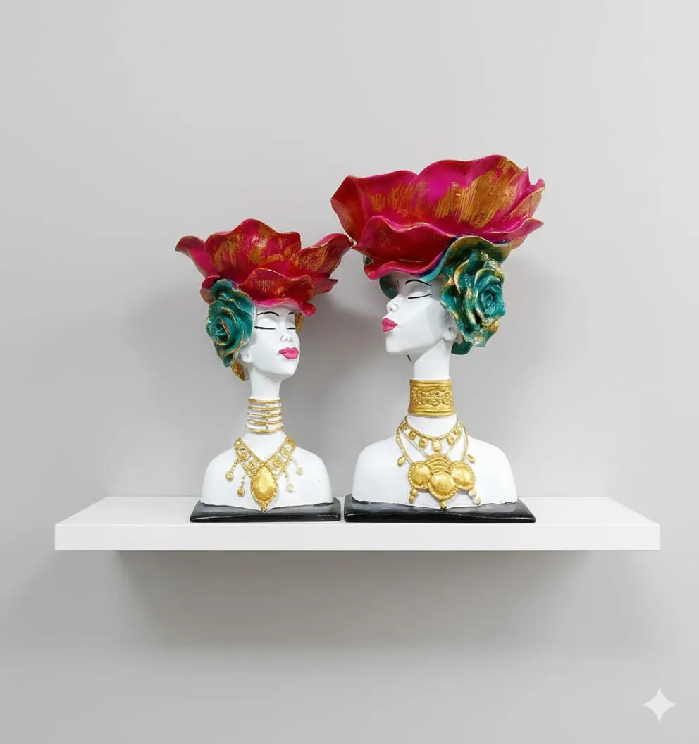 Modern Abstract Home Decor Sculpture - Contemporary Art for Living Room